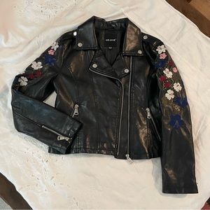 Embroidered motorcycle jacket SZ. 14